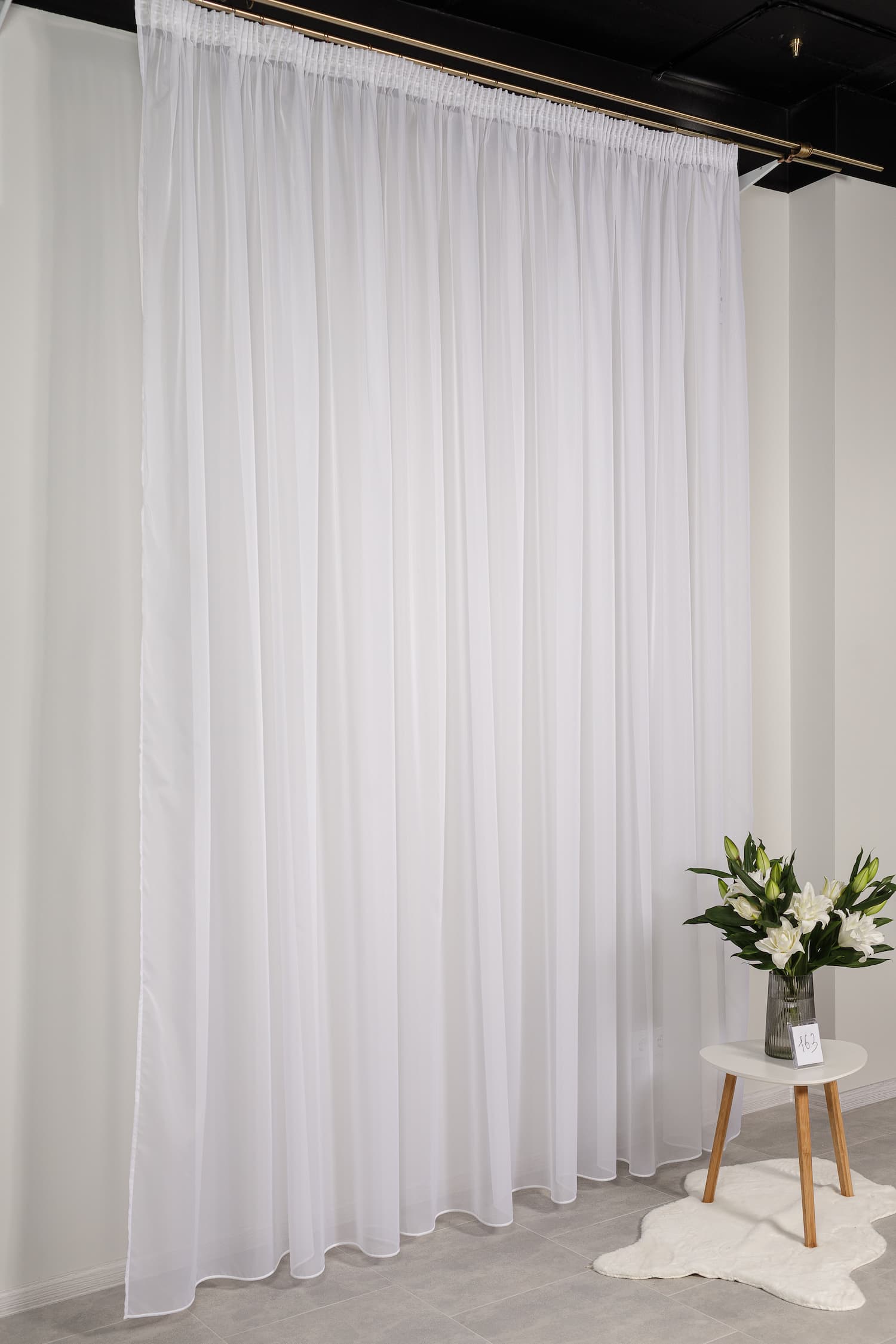 Тканина вуаль - Білий